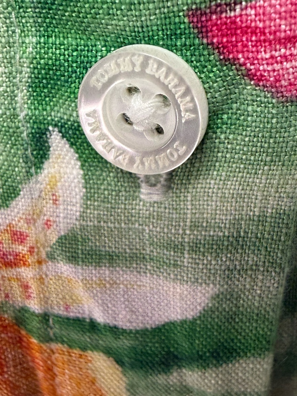Tommy Bahama Lilly of the Vally Womens linen shirt. NWT - Picture 7 of 8